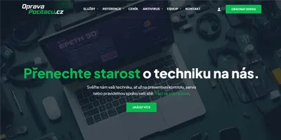 Nové webové stránky servisu 4.0.
