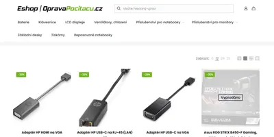 Nový eshop a bazar!