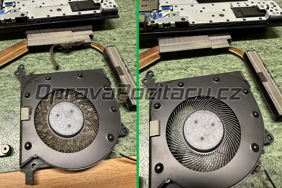 Jak snížit teplotu grafického čipu notebooku Lenovo Legion 5-17IMH05 Phantom Black