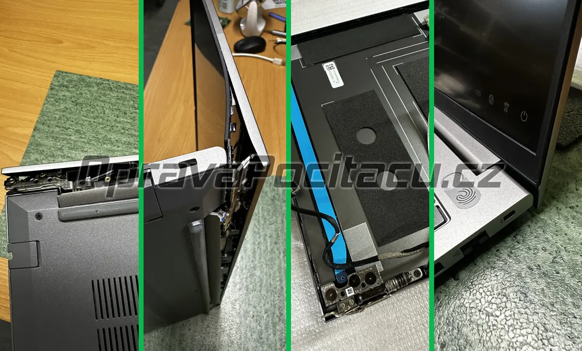 Notebook po opravě vylomených pantů – Lenovo ThinkBook 15 G3 ACL