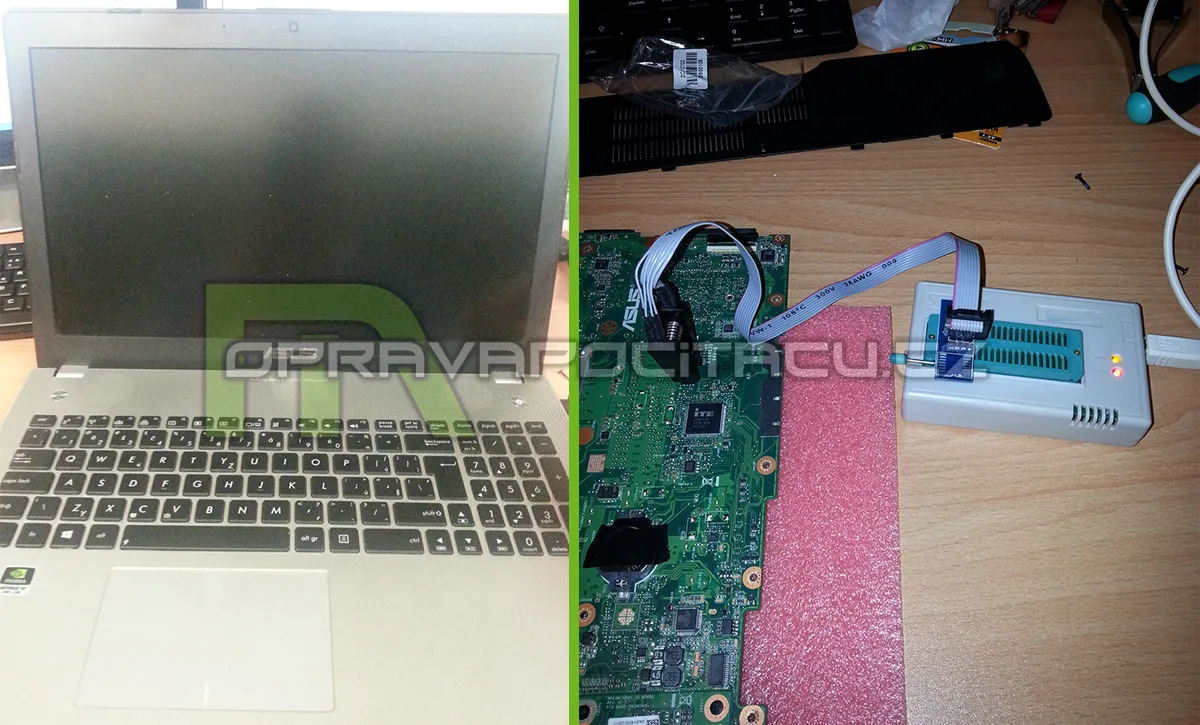 Přeprogramování BIOSU notebooku ASUS N56VZ