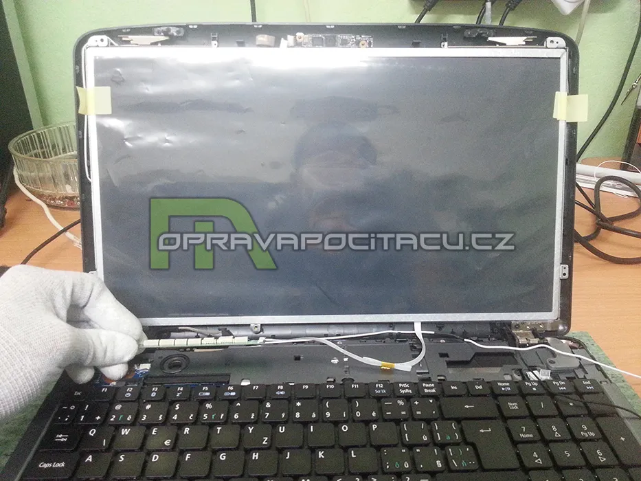 Přestavba CCFL displeje na LED notebooku ACER Aspire 5536 #4