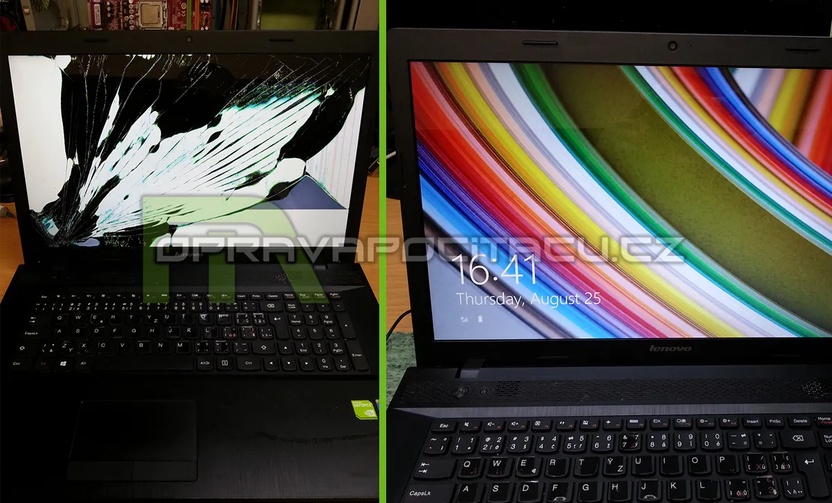 Výměna LCD panelu notebooku Lenovo G700