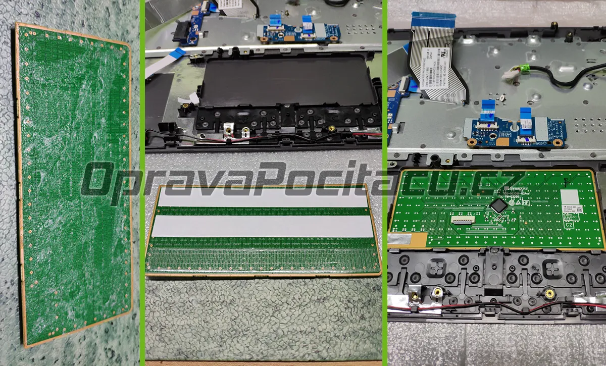 Výměna touchpadu u notebooku HP 250 G6