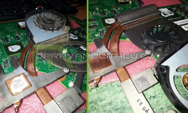 Čištění notebooku DELL Vostro 3700 od prachu