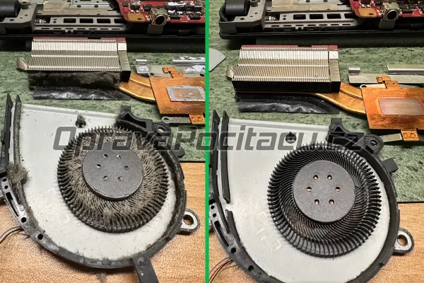 Jak správně vyčistit ventilátor Asus ROG Strix G G531