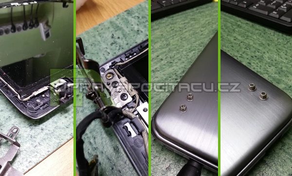 Oprava pantů Toshiba Satellite U840 - 10M