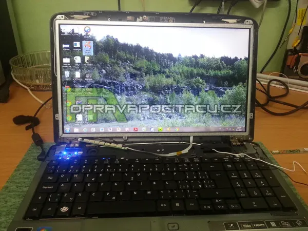 Přestavba CCFL displeje na LED notebooku ACER Aspire 5536 #5