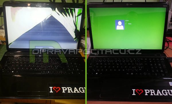 Výměna LCD LED displeje notebooku HP G7-2350sc