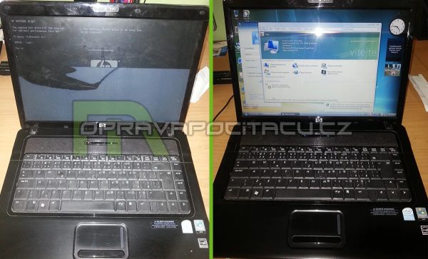 Výměna LCD displeje notebooku HP Compaq 6730s