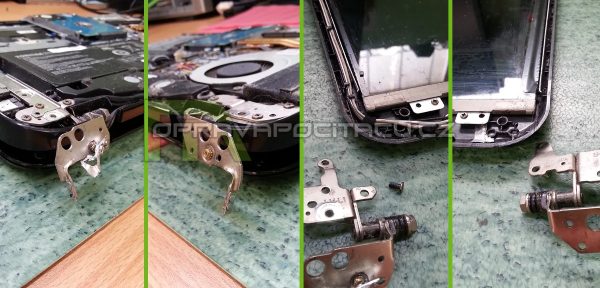 Výměna pantů TOSHIBA Satellite L50-A-19N #2