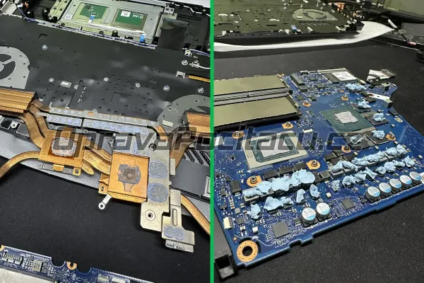 ASUS TUF Gaming A15 FA507NV: Kompletní vyčištění chlazení a přepastování CPU, GPU a VRAM pomocí PTM7950 a Arctic MX-7