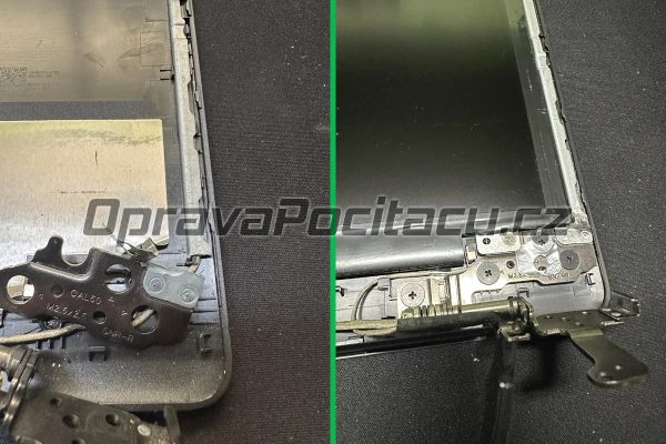 Dell G3 15 3579: Oprava vylomeného pantu a výměna zadního LCD krytu