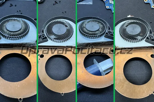 Dell G5 15 5587: Repase chlazení a přepastování
