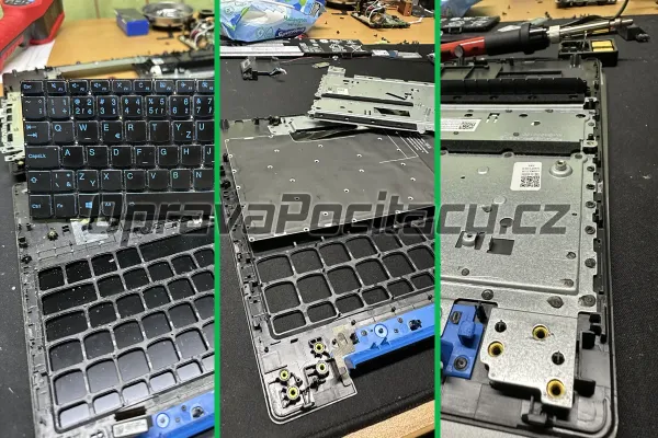 Lenovo L340-15IRH: Výměna palmrestu a české klávesnice