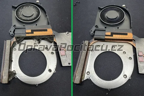 Lenovo Legion 5 15ACH6H: Profylaxe chlazení