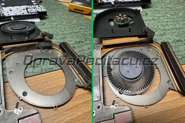 Lenovo Legion 5: Profesionální přepastování pastou Arctic MX7