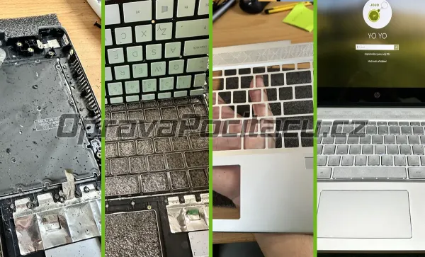 Výměna klávesnice HP Pavilion x360 14-dh0013nc